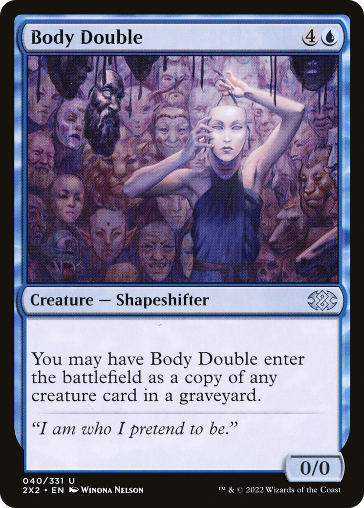 Body Double⁣ - Double Masters 2022⁣ (Uncommon)⁣ [40]