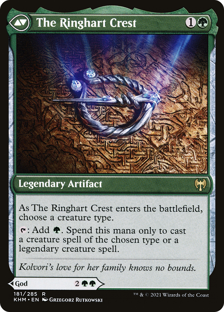 Kolvori, God of Kinship (KHM-181) - Kaldheim Foil