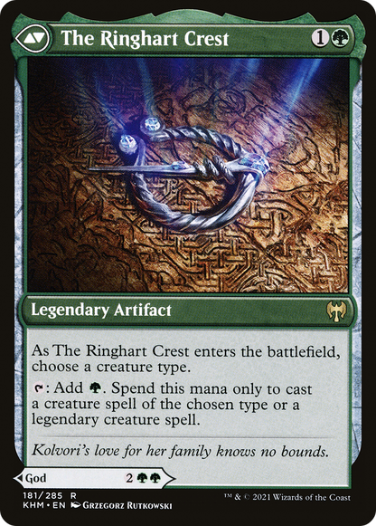 Kolvori, God of Kinship (KHM-181) - Kaldheim Foil