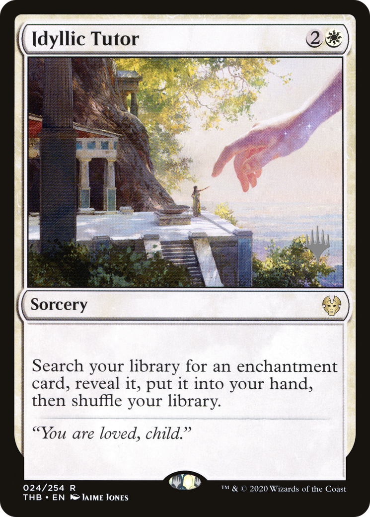Idyllic Tutor (PPTHB-24P) - Theros Beyond Death Promos