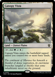 Canopy Vista⁣ - Commander: Murders at Karlov Manor⁣ (Rare)⁣ [252]