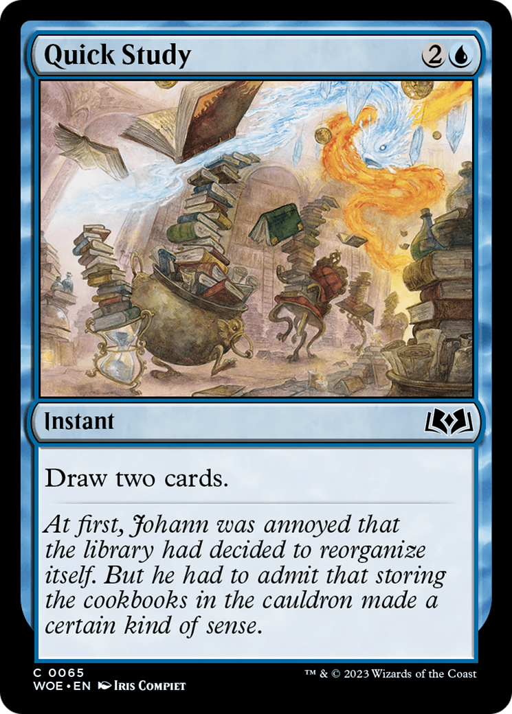 Quick Study (WOE-065) - Wilds of Eldraine