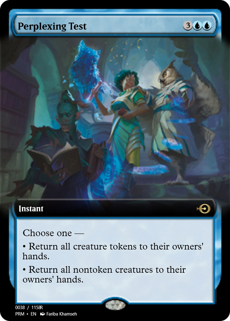 Perplexing Test (PRM-90048) - Magic Online Promos Foil