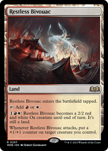 Restless Bivouac (WOE-257) - Wilds of Eldraine Foil