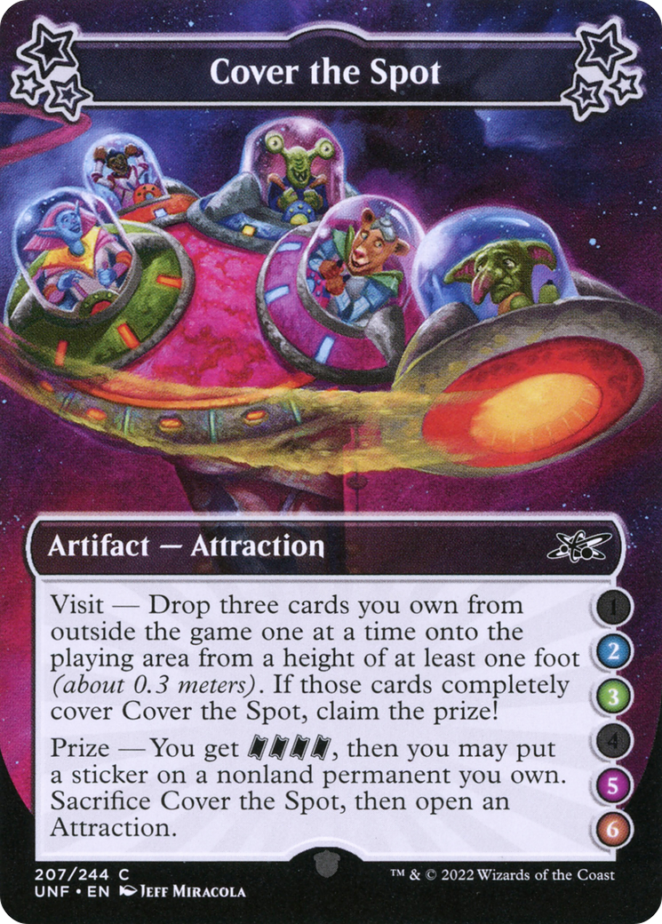 Cover the Spot (2-3-5-6) (UNF-207B) - Unfinity
