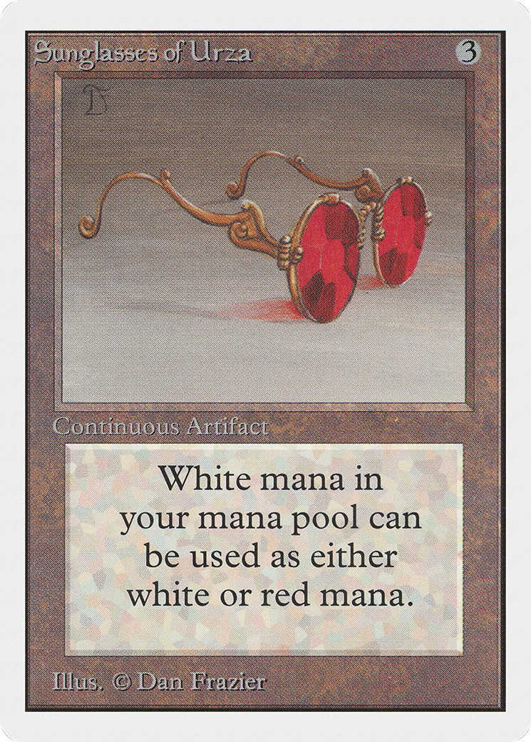 Sunglasses of Urza (2ED-) - Unlimited Edition