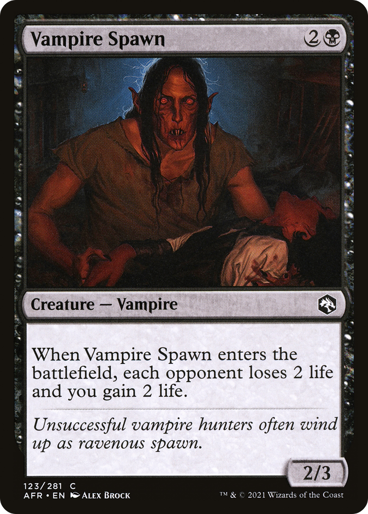 Vampire Spawn (AFR-123) - Adventures in the Forgotten Realms Foil
