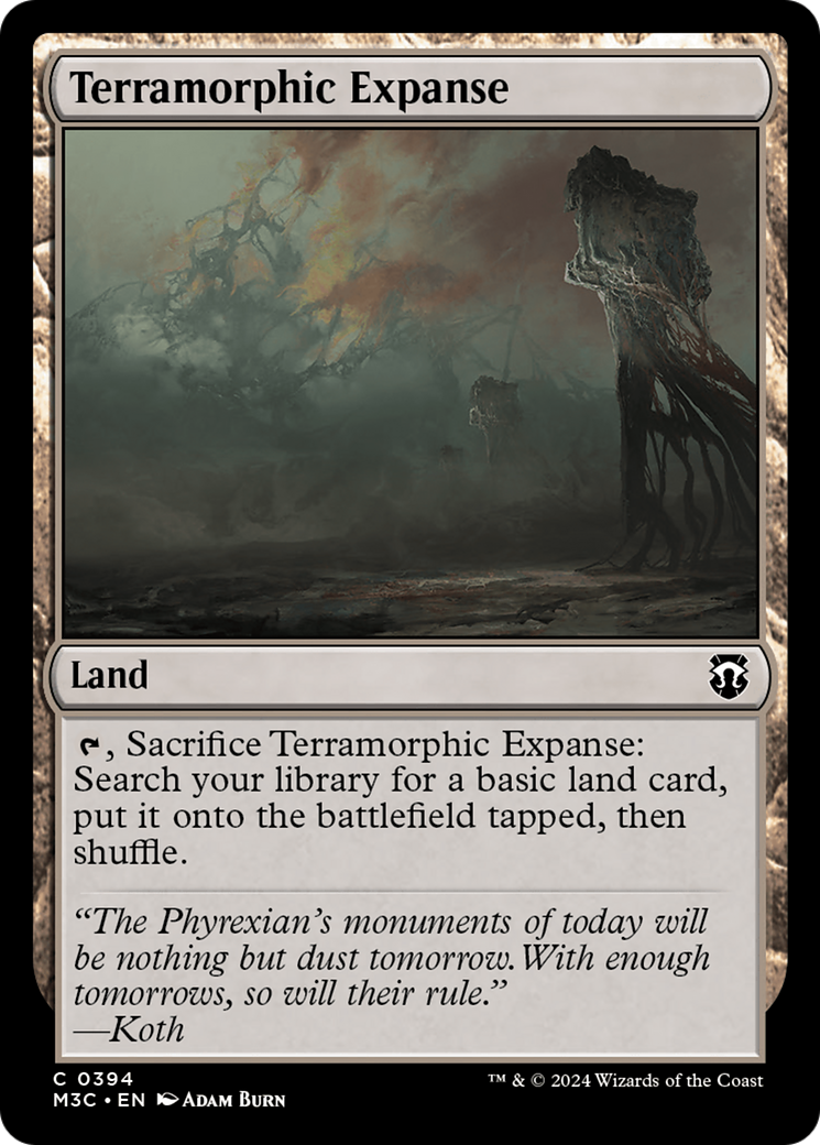 Terramorphic Expanse⁣ - Commander: Modern Horizons 3⁣ (Common)⁣ [394]