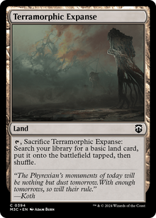 Terramorphic Expanse⁣ - Commander: Modern Horizons 3⁣ (Common)⁣ [394]