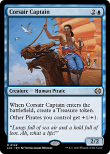 Corsair Captain⁣ - Commander: The Lost Caverns of Ixalan⁣ (Rare)⁣ [149]