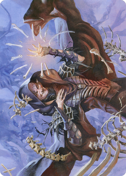 Valentin, Dean of the Vein // Valentin, Dean of the Vein (ASTX-056) - Strixhaven Art Series (Borderless) Foil