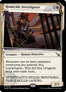 Homicide Investigator⁣ - Murders at Karlov Manor: Extras⁣ (Rare)⁣ [343]