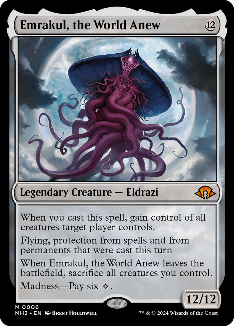 Emrakul, the World Anew⁣ - Modern Horizons 3⁣ (Mythic)⁣ [6]