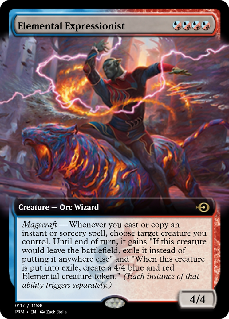 Elemental Expressionist (PRM-90206) - Magic Online Promos Foil
