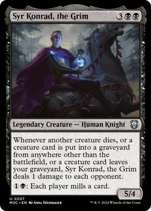 Syr Konrad, the Grim⁣ - Commander: Modern Horizons 3⁣ (Uncommon)⁣ [207]