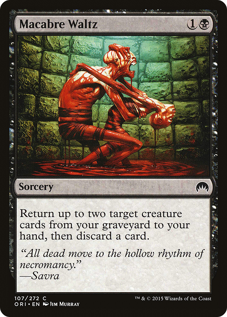 Macabre Waltz (ORI-107) - Magic Origins Foil