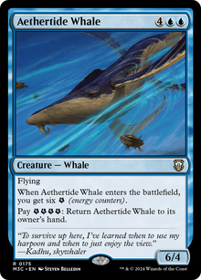 Aethertide Whale⁣ - Commander: Modern Horizons 3⁣ (Rare)⁣ [175]