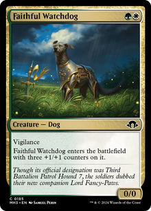 Faithful Watchdog⁣ - Modern Horizons 3⁣ (Common)⁣ [185]