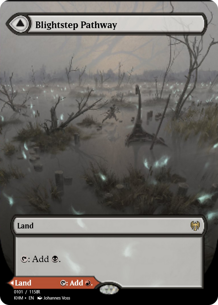 Blightstep Pathway // Searstep Pathway (PRM-88402) - Magic Online Promos Foil