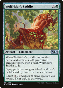 Wolfrider's Saddle⁣ - Core 2020⁣ (Uncommon)⁣ [204]