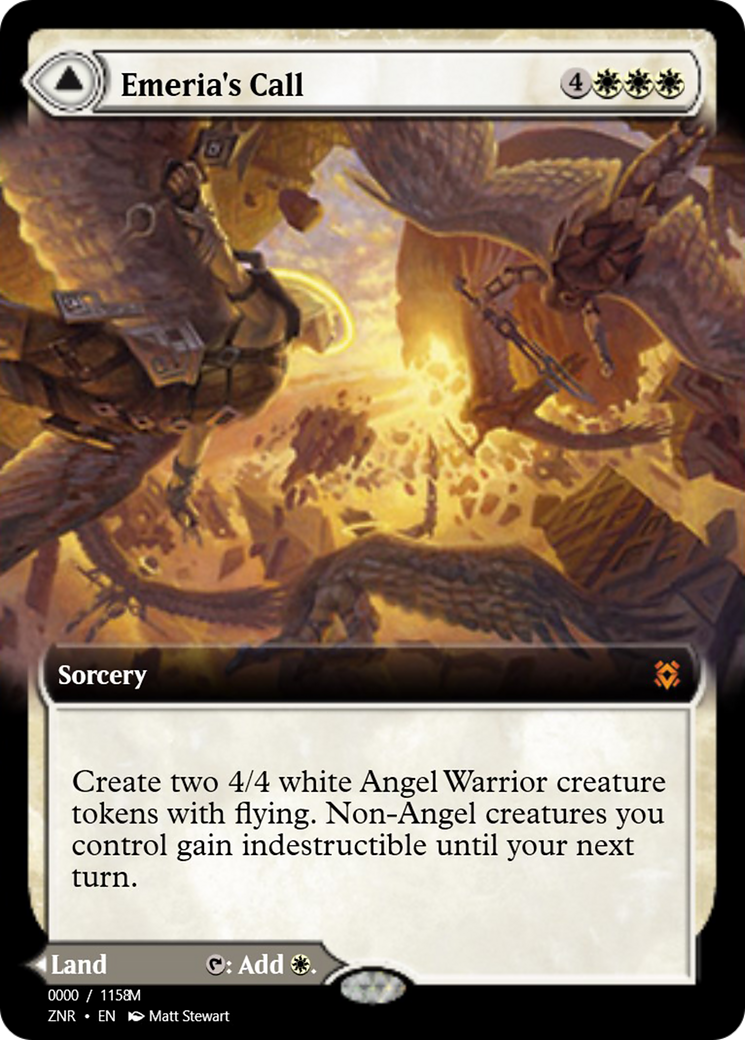 Emeria's Call // Emeria, Shattered Skyclave (PRM-83860) - Magic Online Promos