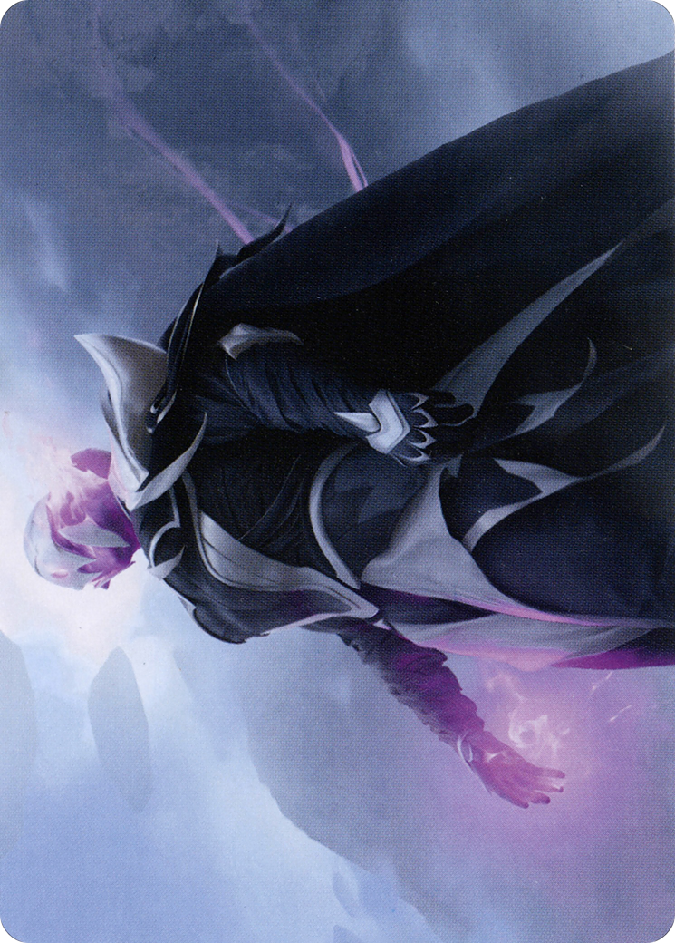 Oriq Loremage // Oriq Loremage (ASTX-010) - Strixhaven Art Series (Borderless) Foil