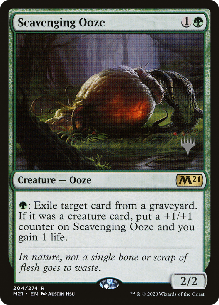 Scavenging Ooze (PPM21-204P) - Core Set 2021 Promos Foil