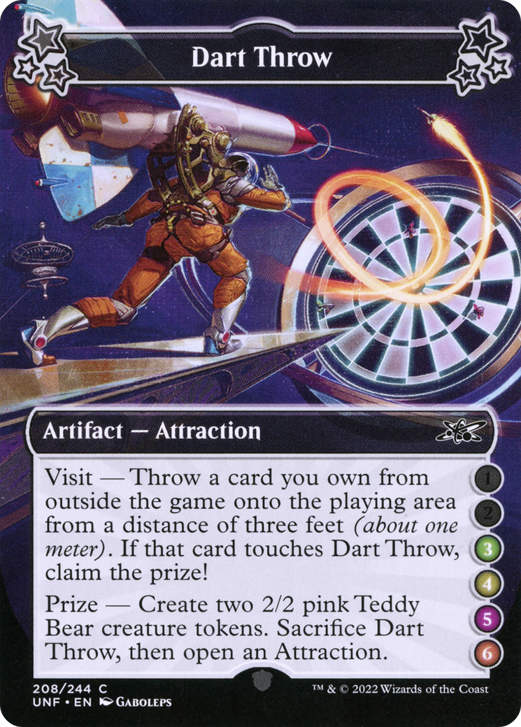 Dart Throw (3-4-5-6) (UNF-208D) - Unfinity