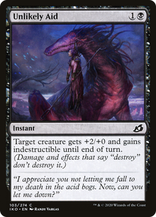 Unlikely Aid (IKO-103) - Ikoria: Lair of Behemoths Foil