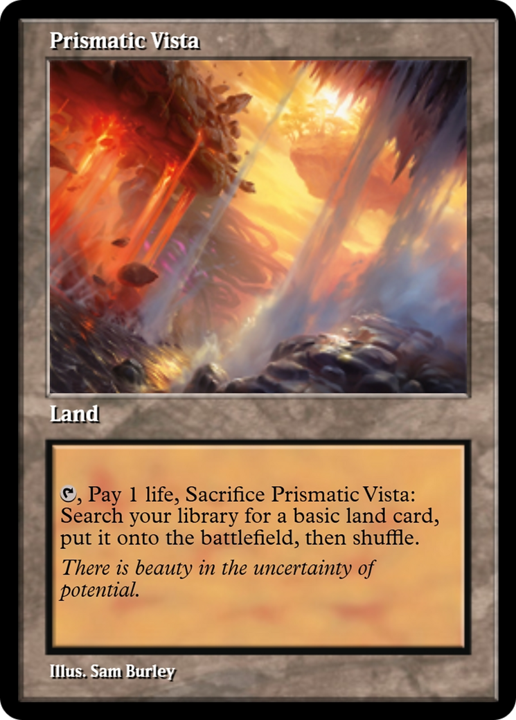 Prismatic Vista (PRM-91399) - Magic Online Promos Foil