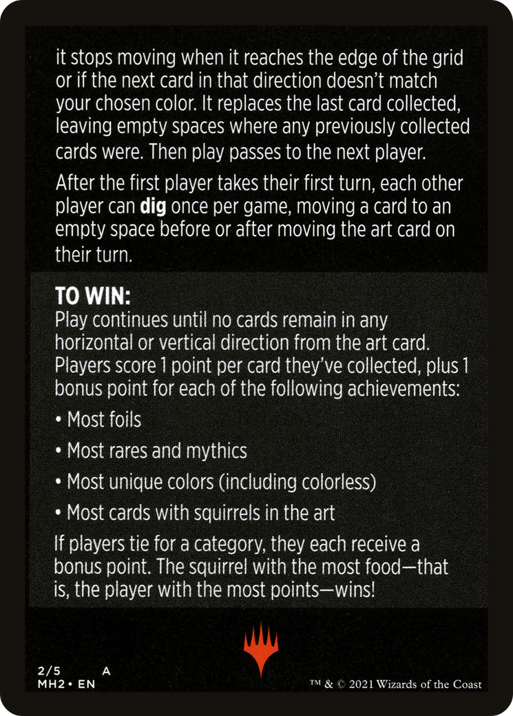 Foraging Squirrels // Foraging Squirrels (cont'd) (MMH2-002) - Modern Horizons 2 Minigames