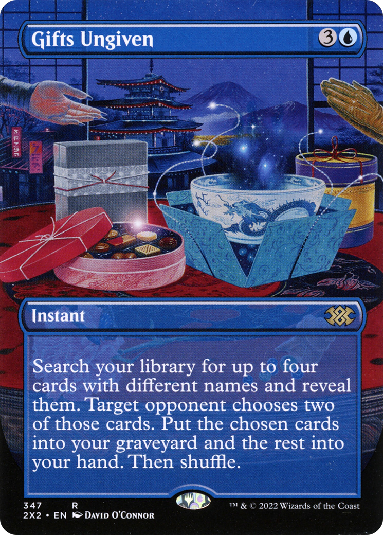 Gifts Ungiven (Borderless) (2X2-347) - Double Masters 2022 (Borderless)