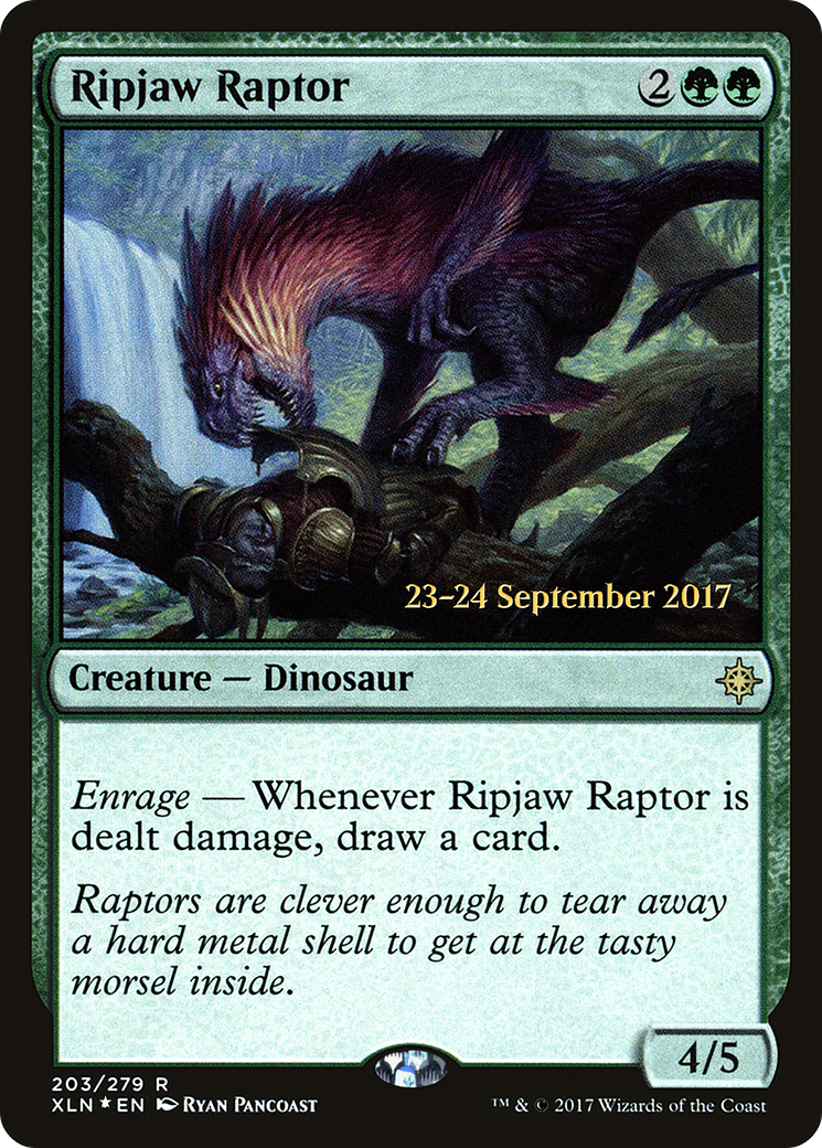 Ripjaw Raptor (PRE-203S) - Ixalan Promos Foil
