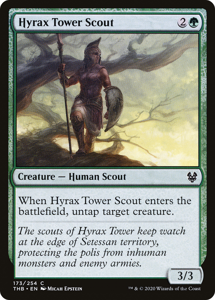 Hyrax Tower Scout⁣ - Theros Beyond Death⁣ (Common)⁣ [173]