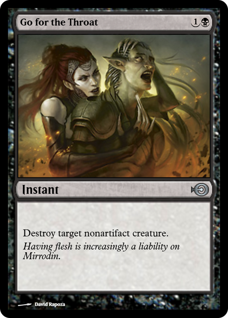 Go for the Throat (PRM-42878) - Magic Online Promos Foil