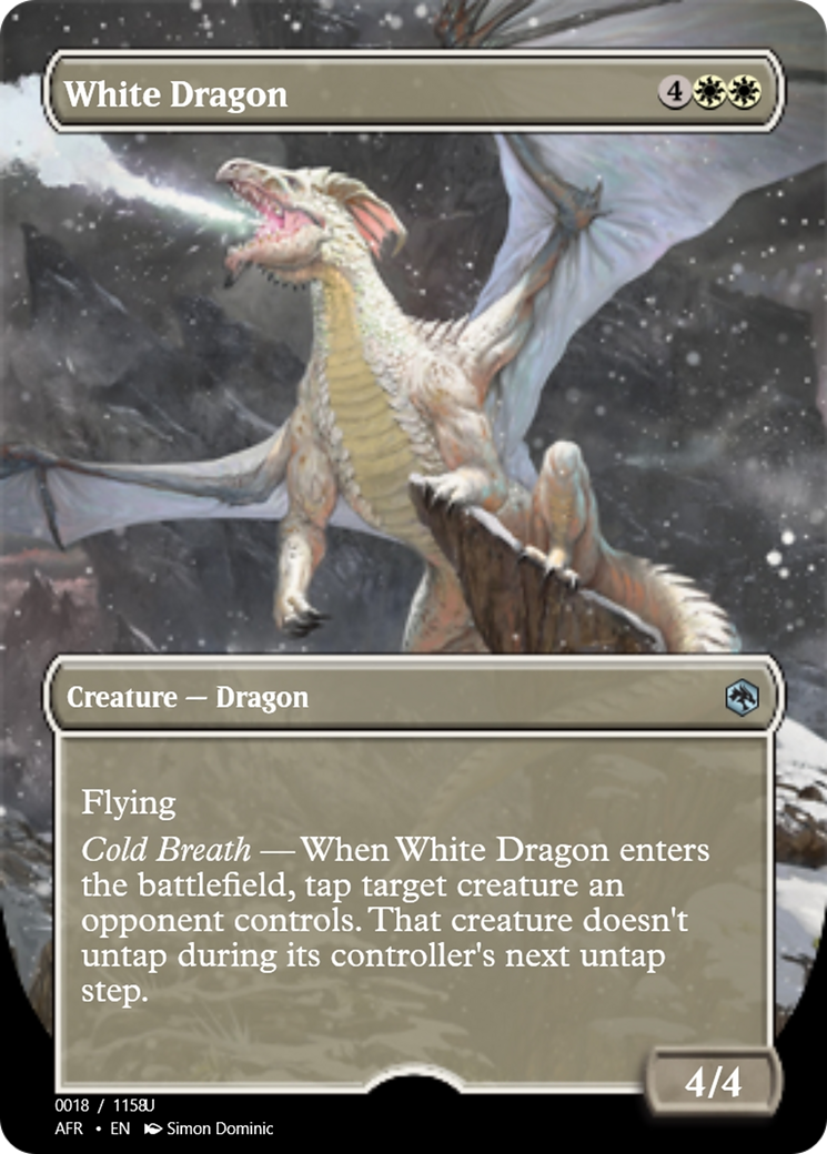 White Dragon (PRM-92652) - Magic Online Promos Foil
