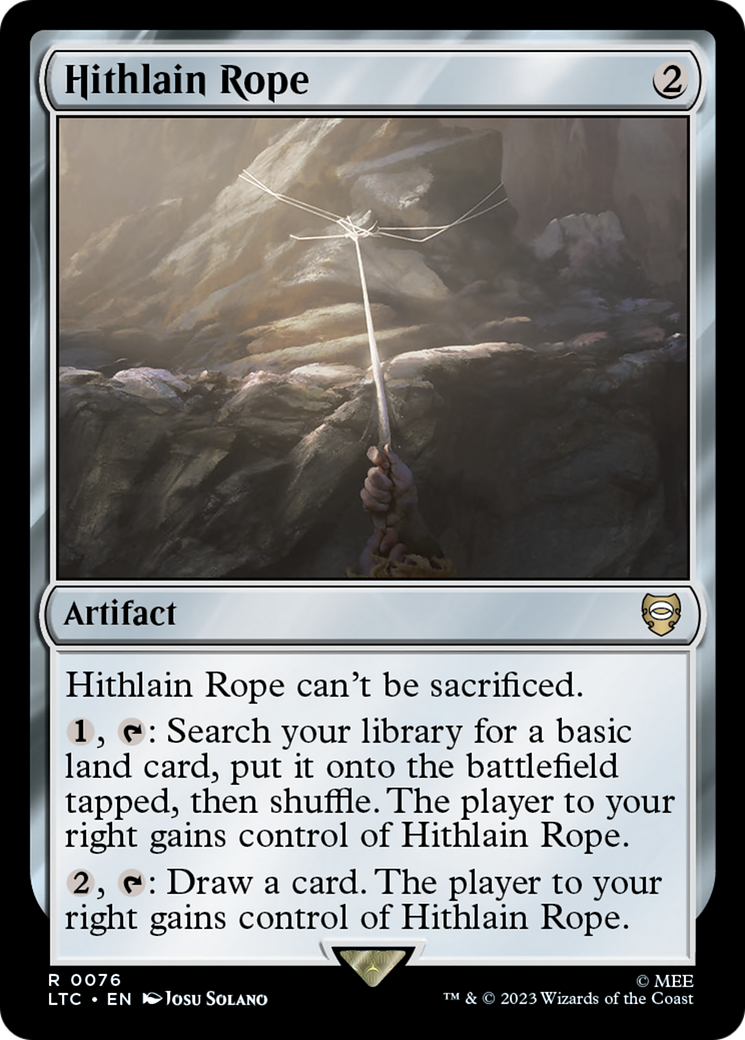 Hithlain Rope⁣ - Commander: The Lord of the Rings: Tales of Middle-earth⁣ (Rare)⁣ [76]