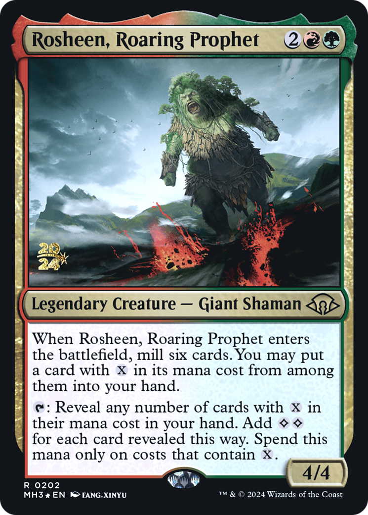 Rosheen, Roaring Prophet⁣ - Modern Horizons 3: Promos⁣ (Rare)⁣ [202]