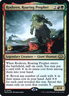 Rosheen, Roaring Prophet⁣ - Modern Horizons 3: Promos⁣ (Rare)⁣ [202]