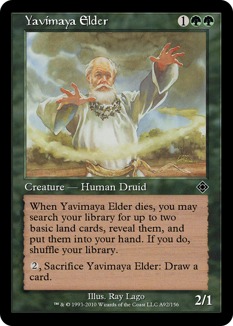 Yavimaya Elder (TD0-A92) - Magic Online Theme Decks