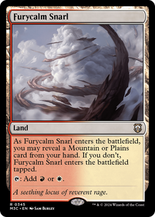 Furycalm Snarl⁣ - Commander: Modern Horizons 3⁣ (Rare)⁣ [345]