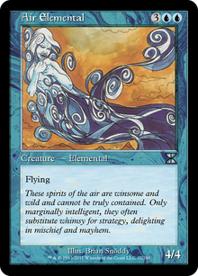 Air Elemental (ME4-037) - Masters Edition IV Foil