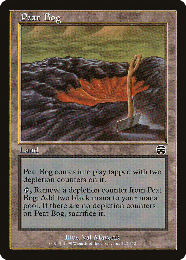 Peat Bog (MMQ-322) - Mercadian Masques