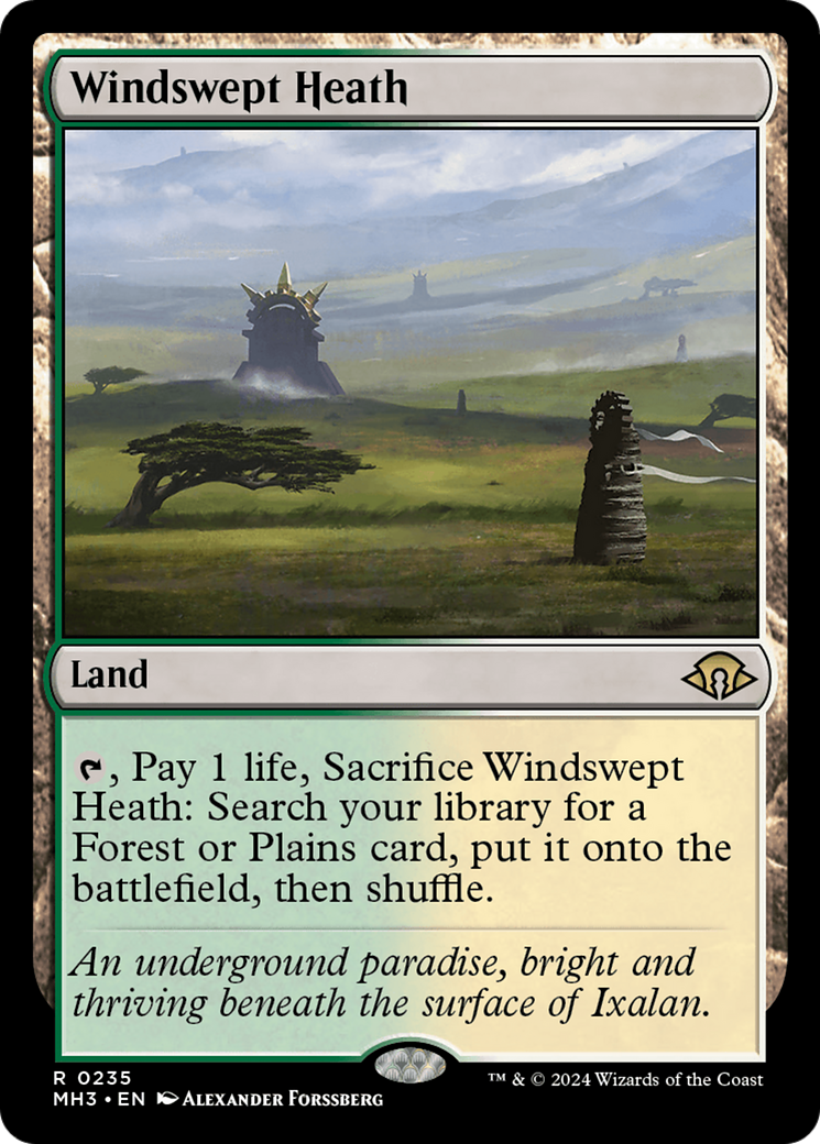 Windswept Heath⁣ - Modern Horizons 3⁣ (Rare)⁣ [235]