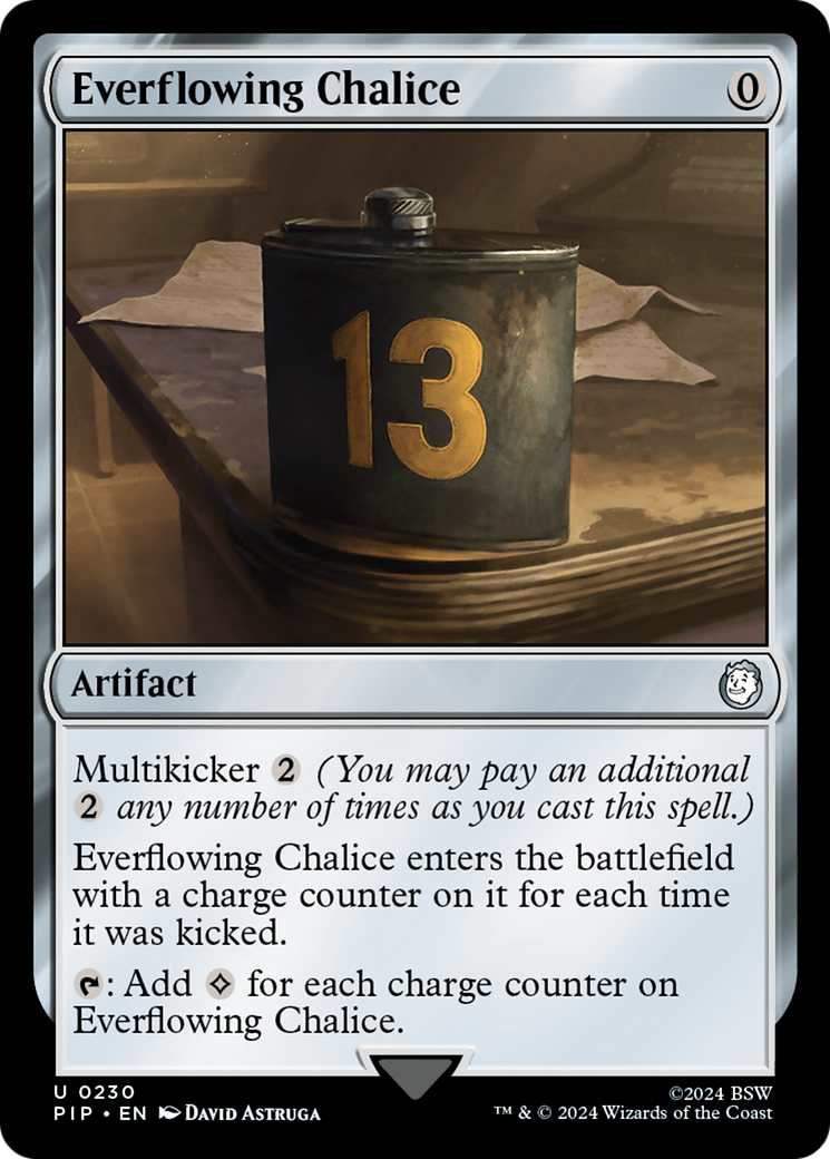 Everflowing Chalice⁣ - Universes Beyond: Fallout⁣ (Uncommon)⁣ [230]