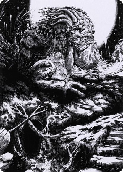 Grolnok, the Omnivore // Grolnok, the Omnivore (AVOW-077) - Crimson Vow Art Series (Borderless)