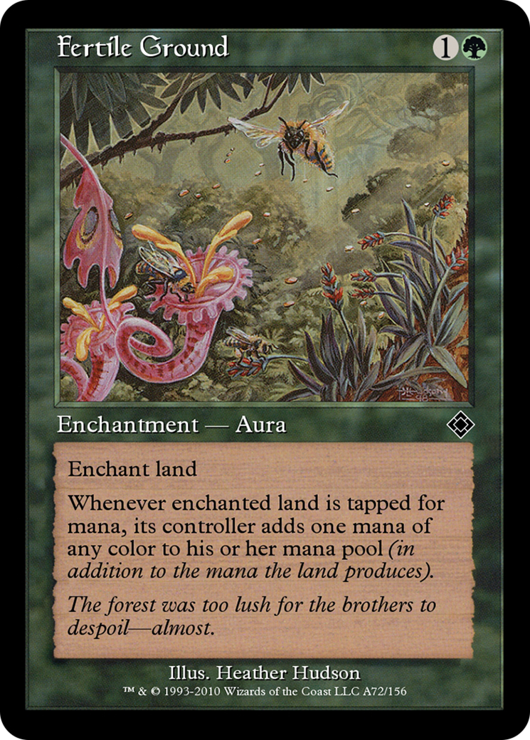 Fertile Ground (TD0-A72) - Magic Online Theme Decks