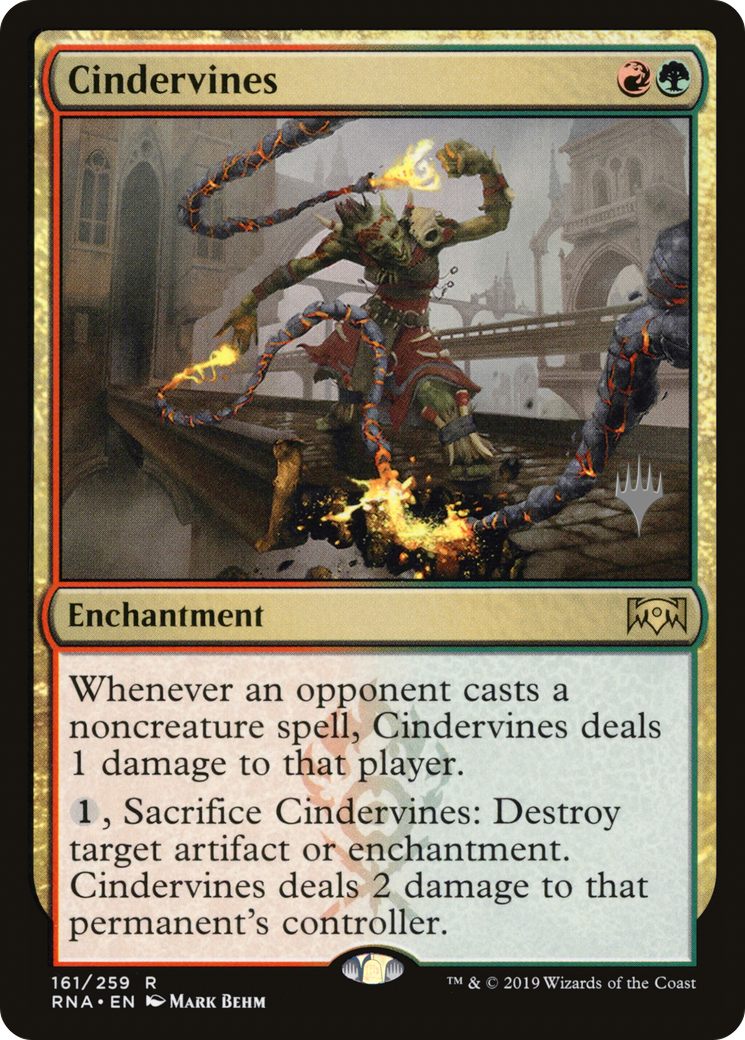 Cindervines (PPELD-161P) - Ravnica Allegiance Promos Foil