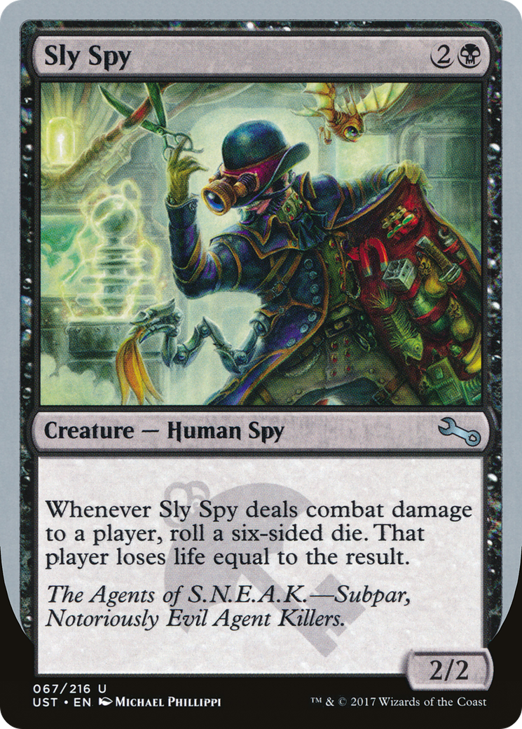 Sly Spy (F) (UST-67F) - Unstable Foil