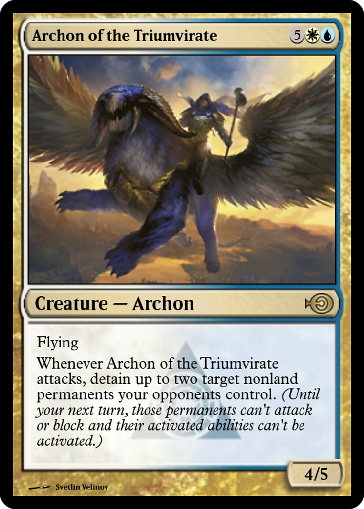 Archon of the Triumvirate (PRM-46877) - Magic Online Promos Foil